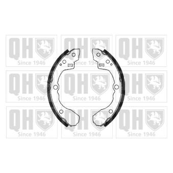 Jeu de mâchoires de frein QUINTON HAZELL BS952 pour CITROEN C3 1.8 i 16V - 110cv