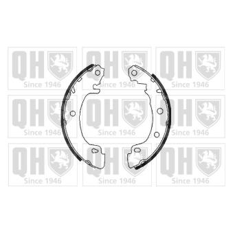 Jeu de mâchoires de frein QUINTON HAZELL OEM 9404211778 Jeu de mâchoires de frein QUINTON HAZELL OEM 9404211778