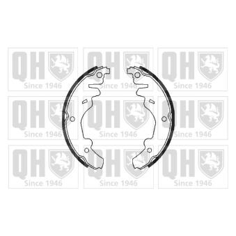 Jeu de mâchoires de frein QUINTON HAZELL OEM 94VX2200BB