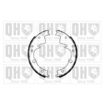 Jeu de mâchoires de frein QUINTON HAZELL OEM 4755014020