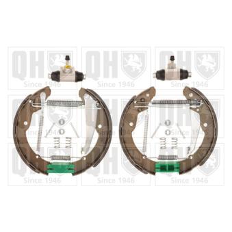 Kit de freins, freins à tambours QUINTON HAZELL BS991K1 pour SKODA ROOMSTER 1.2 - 64cv