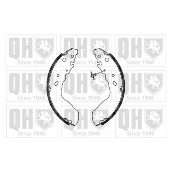 Jeu de mâchoires de frein QUINTON HAZELL OEM 77362296
