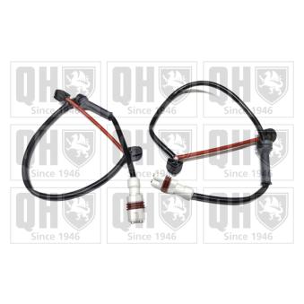 Contact d'avertissement, usure des plaquettes de frein QUINTON HAZELL BWI1258 pour PORSCHE BOXSTER S 3.2 - 266cv