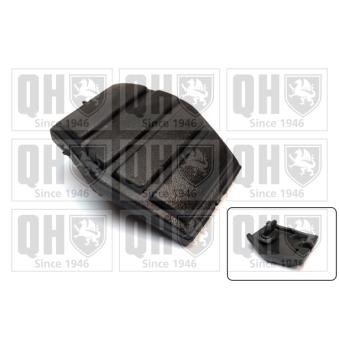 Revêtement de pédale, pédale d'embrayage QUINTON HAZELL [EM2119K]