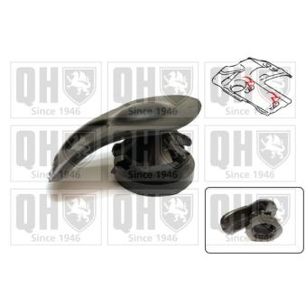 Cache moteur QUINTON HAZELL EM4861 pour CITROEN C4 CACTUS 1.6 HDi 90 - 92cv