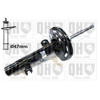 Amortisseur avant gauche QUINTON HAZELL OEM 9804830780