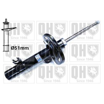 Amortisseur avant droit QUINTON HAZELL OEM 9820324680