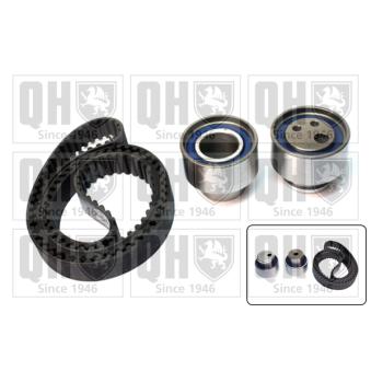 Kit de distribution QUINTON HAZELL QBK137 pour FIAT DUNA DS 1.7 - 60cv