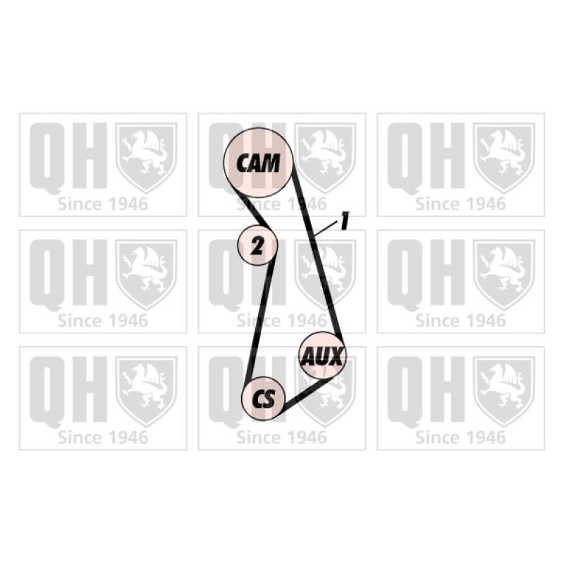 Kit de distribution QUINTON HAZELL QBK162 - Visuel 1