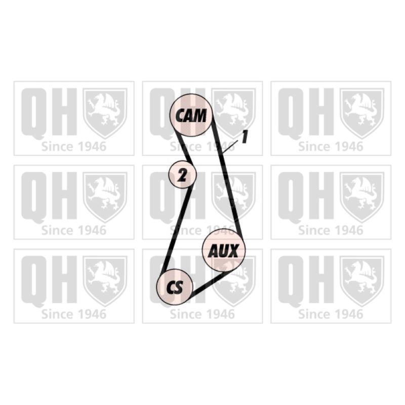 Kit de distribution QUINTON HAZELL QBK279 - Visuel 1