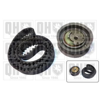Kit de distribution QUINTON HAZELL QBK284 pour AUDI 80 2.0 E 16V quattro - 140cv