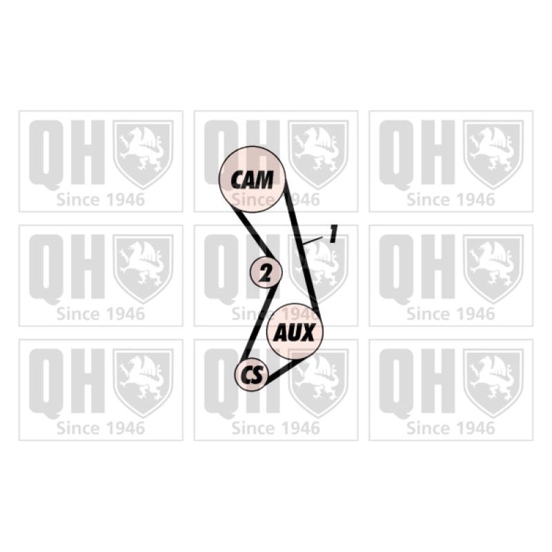 Kit de distribution QUINTON HAZELL QBK313 - Visuel 1