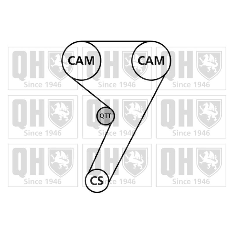 Kit de distribution QUINTON HAZELL QBK821 - Visuel 1