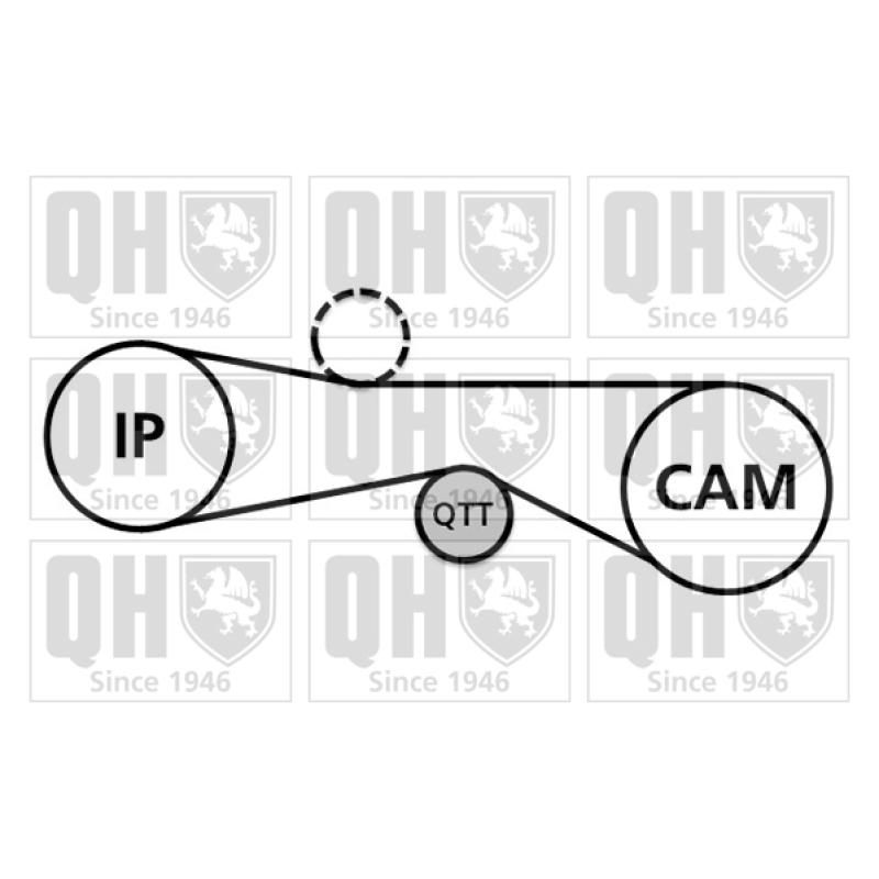 Kit de distribution QUINTON HAZELL QBK877 - Visuel 1