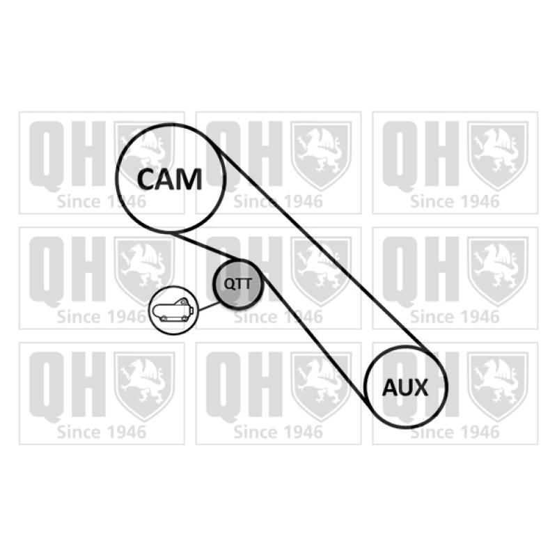 Kit de distribution QUINTON HAZELL QBK911 - Visuel 1