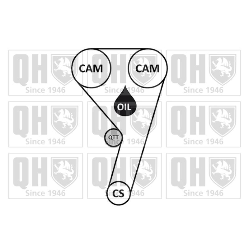 Kit de distribution QUINTON HAZELL QBK931 - Visuel 1