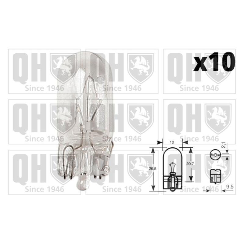 Ampoule QUINTON HAZELL QBL501 - Visuel 1