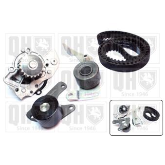 Pompe à eau + kit de courroie de distribution QUINTON HAZELL QBPK1072 pour LADA NIVA 1900 Diesel - 64cv
