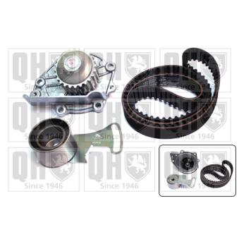 Pompe à eau + kit de courroie de distribution QUINTON HAZELL QBPK2190 pour MG MG 135 - 136cv
