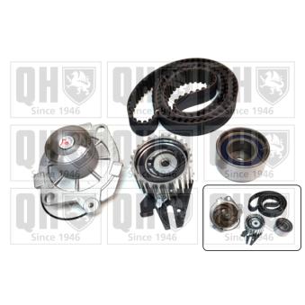 Pompe à eau + kit de courroie de distribution QUINTON HAZELL QBPK2380 pour MAZDA 323 1.9 TD 75 - 75cv