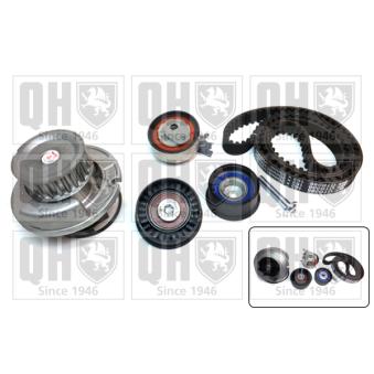 Pompe à eau + kit de courroie de distribution QUINTON HAZELL [QBPK2731]