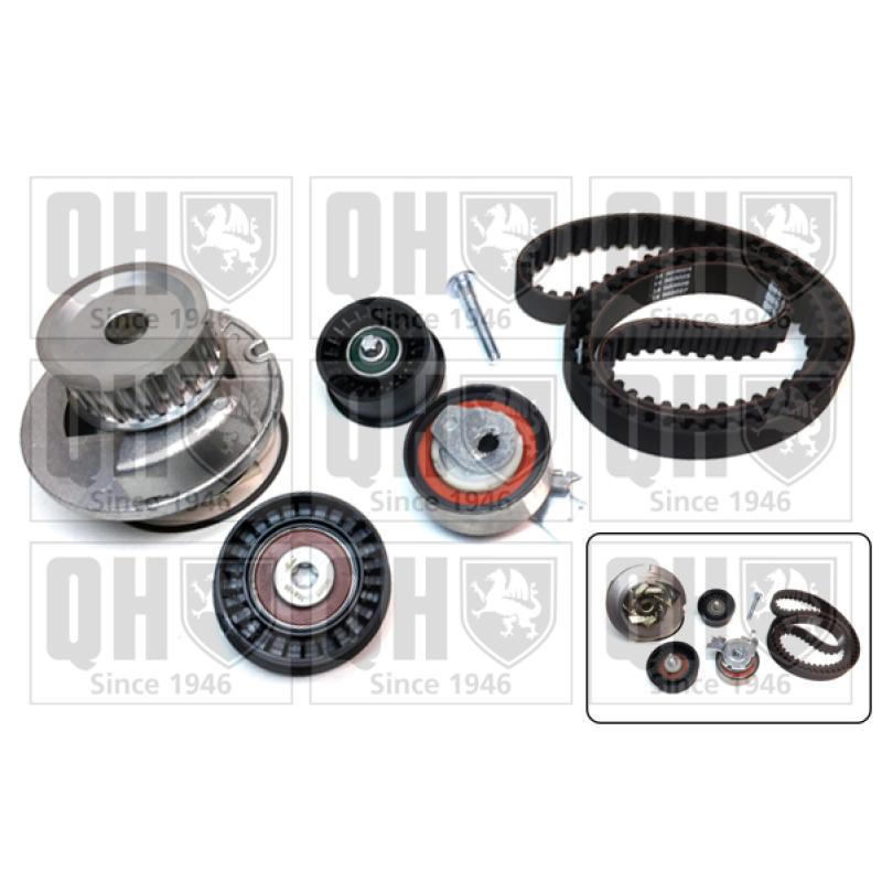 Pompe à eau + kit de courroie de distribution QUINTON HAZELL QBPK5791 - Visuel 1