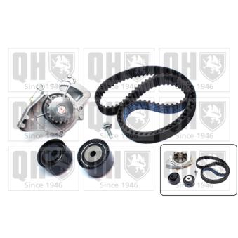 Pompe à eau + kit de courroie de distribution QUINTON HAZELL [QBPK5860]