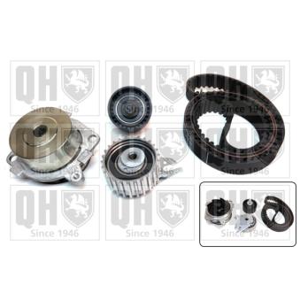Pompe à eau + kit de courroie de distribution QUINTON HAZELL QBPK5870 pour FIAT MAREA 1.8 115 16V - 113cv