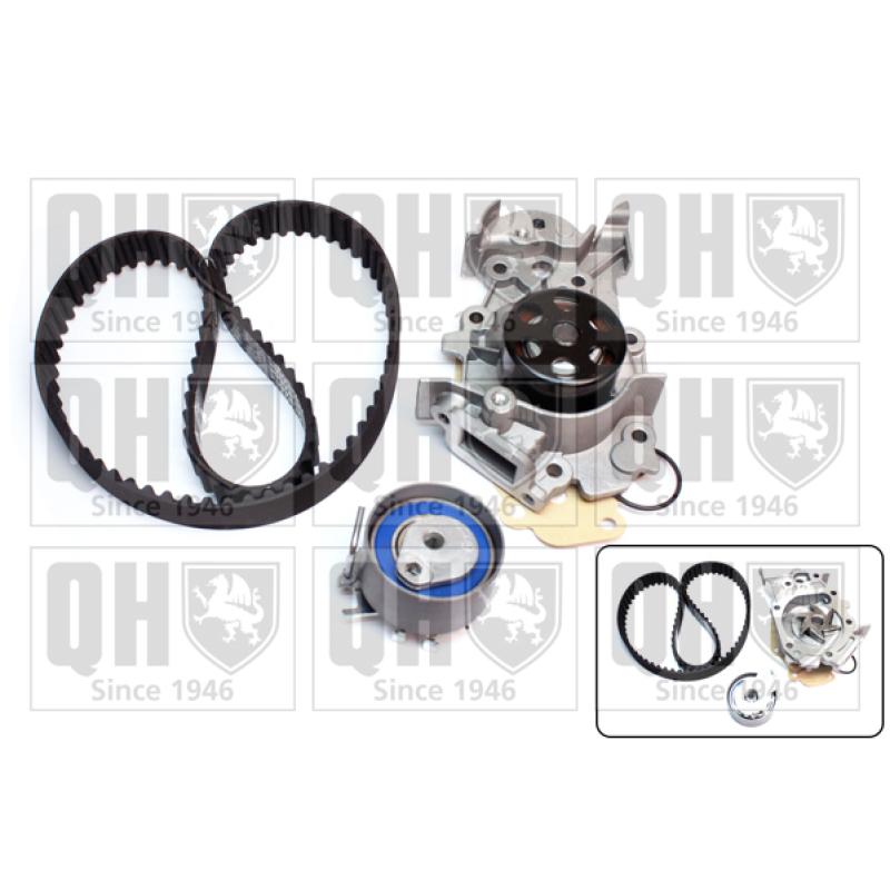 Pompe à eau + kit de courroie de distribution QUINTON HAZELL QBPK6781 - Visuel 1