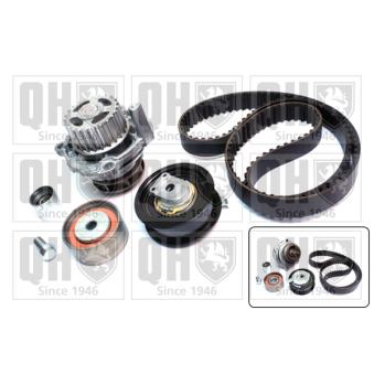 Pompe à eau + kit de courroie de distribution QUINTON HAZELL [QBPK6990]