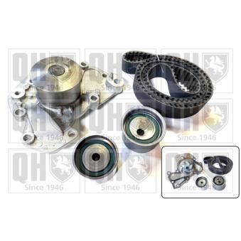 Pompe à eau + kit de courroie de distribution QUINTON HAZELL QBPK7210 pour KIA MAGENTIS 2.5 V6 - 169cv