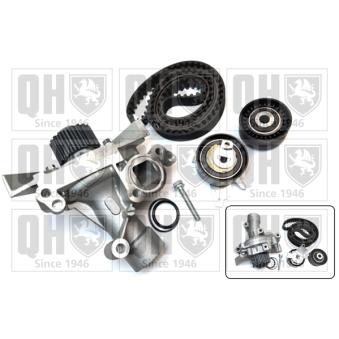 Pompe à eau + kit de courroie de distribution QUINTON HAZELL QBPK7500 pour CITROEN DS4 2.0 i - 140cv