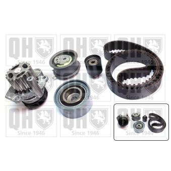 Pompe à eau + kit de courroie de distribution QUINTON HAZELL [QBPK7761]