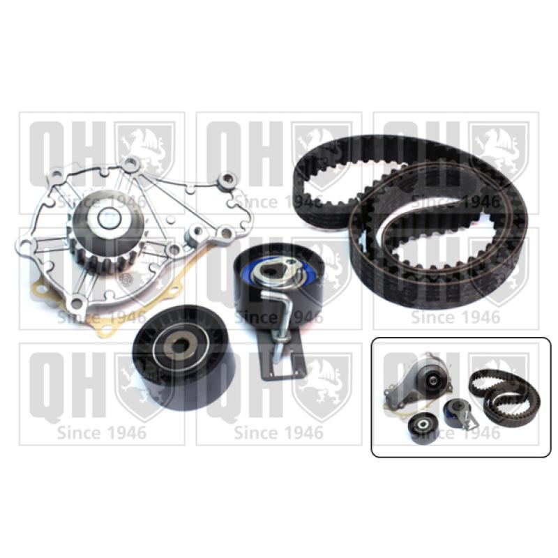 Pompe à eau + kit de courroie de distribution QUINTON HAZELL QBPK8710 - Visuel 1