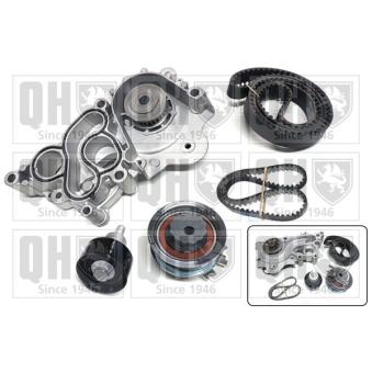 Pompe à eau + kit de courroie de distribution QUINTON HAZELL [QBPK8812]
