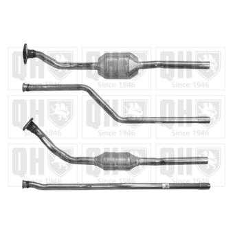 Catalyseur QUINTON HAZELL QCAT80087H pour SEAT LEON 1.9 D - 70cv
