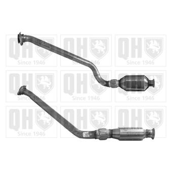 Catalyseur QUINTON HAZELL QCAT80088H pour RENAULT MASTER 2.5 D - 80cv