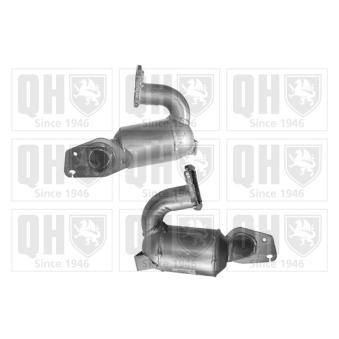 Catalyseur QUINTON HAZELL QCAT80357H pour RENAULT LOGAN 1.5 DCI - 86cv