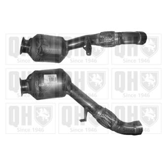 Catalyseur QUINTON HAZELL QCAT80366H pour OPEL CORSA 320 d - 163cv