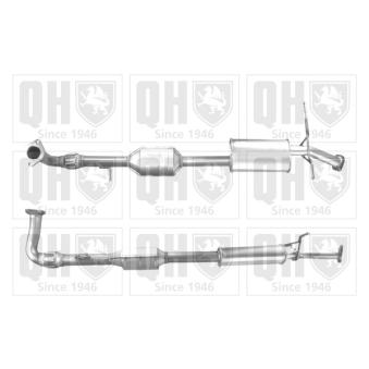Catalyseur QUINTON HAZELL OEM 2861026401