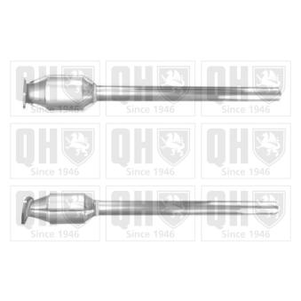 Catalyseur QUINTON HAZELL QCAT90250H pour LEXUS LS 2.0 E - 100cv