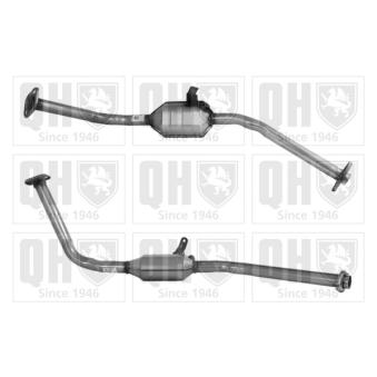 Catalyseur QUINTON HAZELL QCAT90290H pour AUDI 90 1.3 - 64cv Catalyseur QUINTON HAZELL QCAT90290H pour AUDI 90 1.3 - 64cv