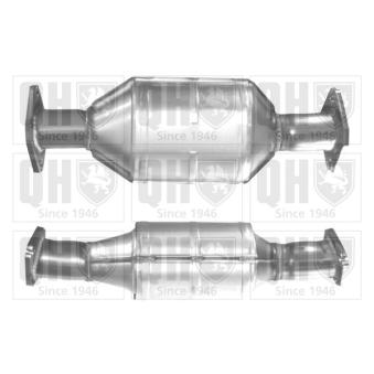 Catalyseur QUINTON HAZELL QCAT90685H pour CITROEN C15 1.6 - 90cv