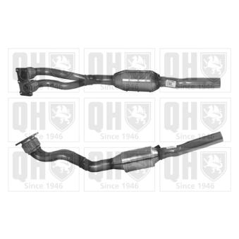 Catalyseur QUINTON HAZELL QCAT90734H pour VOLKSWAGEN BORA 2.0 - 115cv