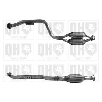 Catalyseur QUINTON HAZELL OEM 1704906519
