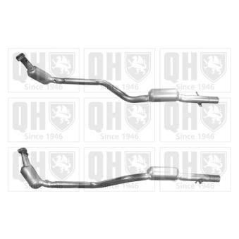 Catalyseur QUINTON HAZELL OEM 1294907919