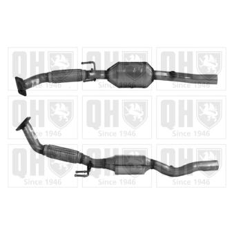 Catalyseur QUINTON HAZELL QCAT91056H pour VOLKSWAGEN BORA 2.0 - 115cv
