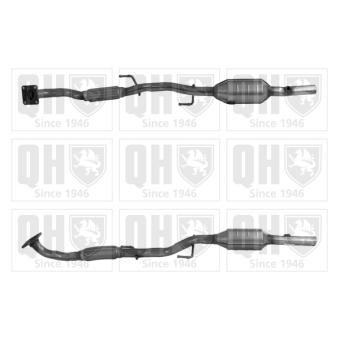 Catalyseur QUINTON HAZELL OEM 6Q0254503SX Catalyseur QUINTON HAZELL OEM 6Q0254503SX