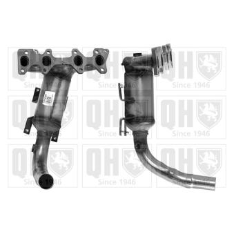 Catalyseur QUINTON HAZELL QCAT91569H pour FORD KA 1.2 - 69cv
