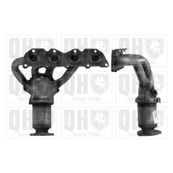 Catalyseur QUINTON HAZELL QCAT91588H pour SEAT LEON 1.4 - 86cv